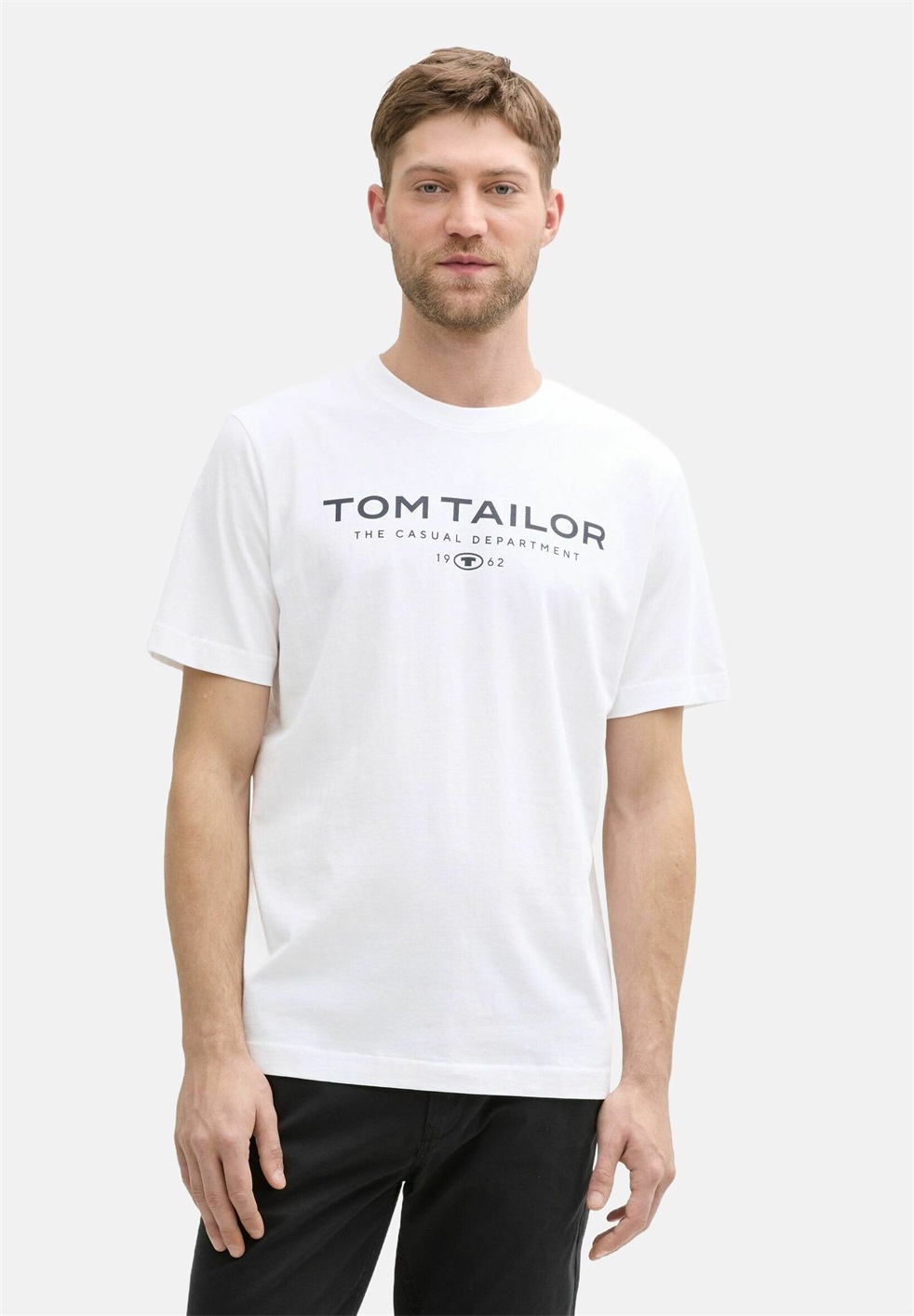 TOM TAILOR 2ER-PACK - T-Shirt print - weiß
