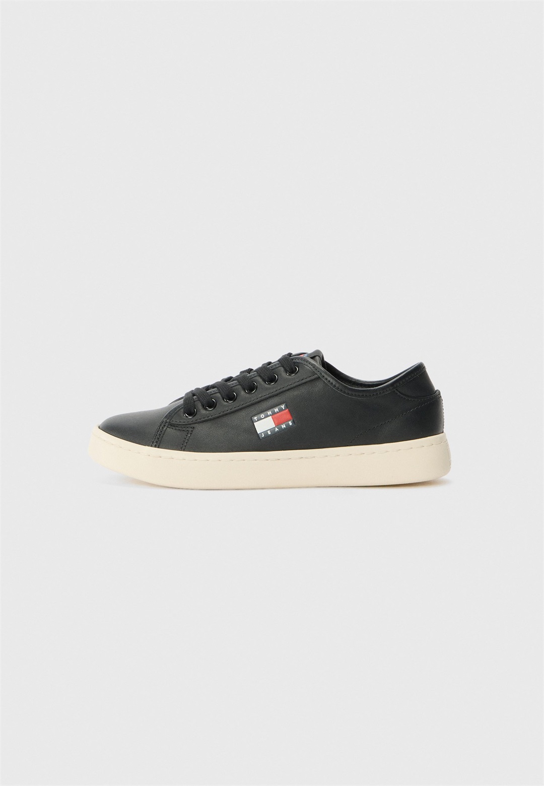 Tommy Jeans LIGHTWEIGHT COURT - Sneaker low - black/schwarz