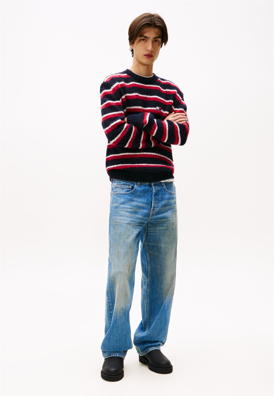 Tommy Jeans Stiefelette - black/schwarz