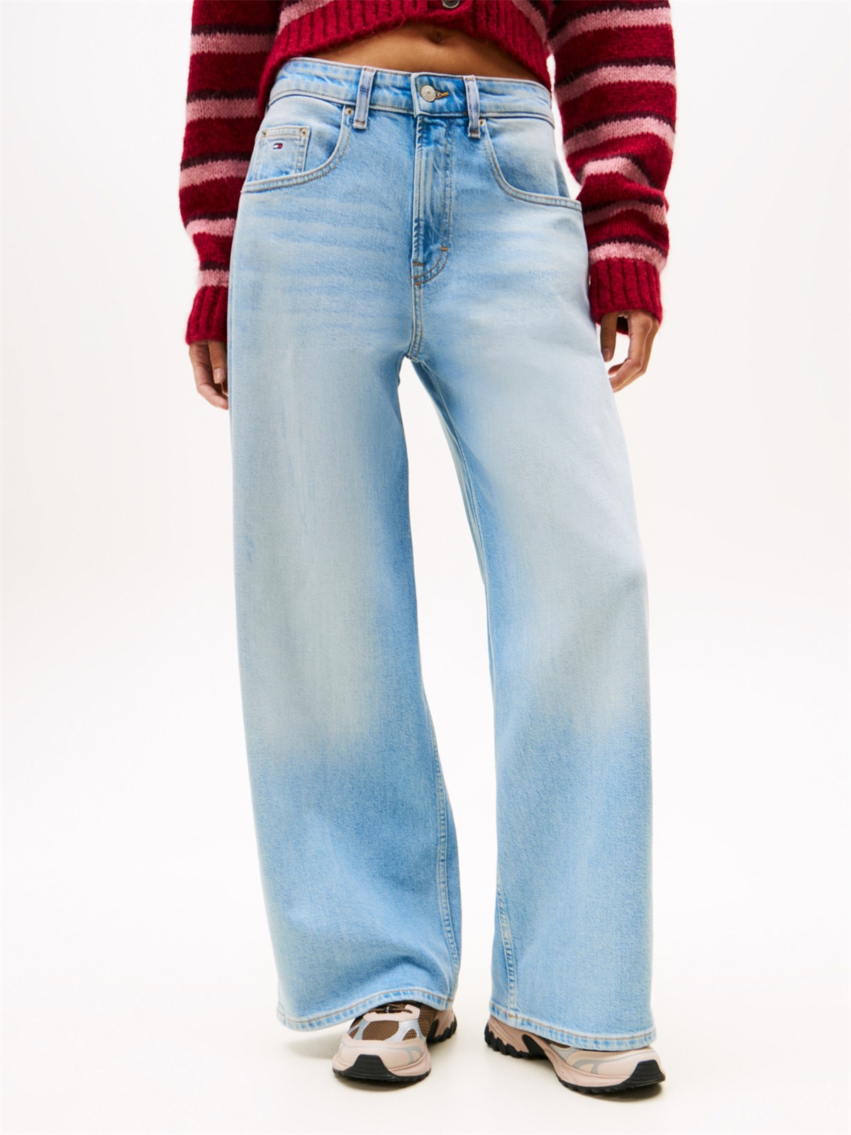 Tommy Jeans CHARLIE LOOSE - Jeans Relaxed Fit - denim light/light-blue denim