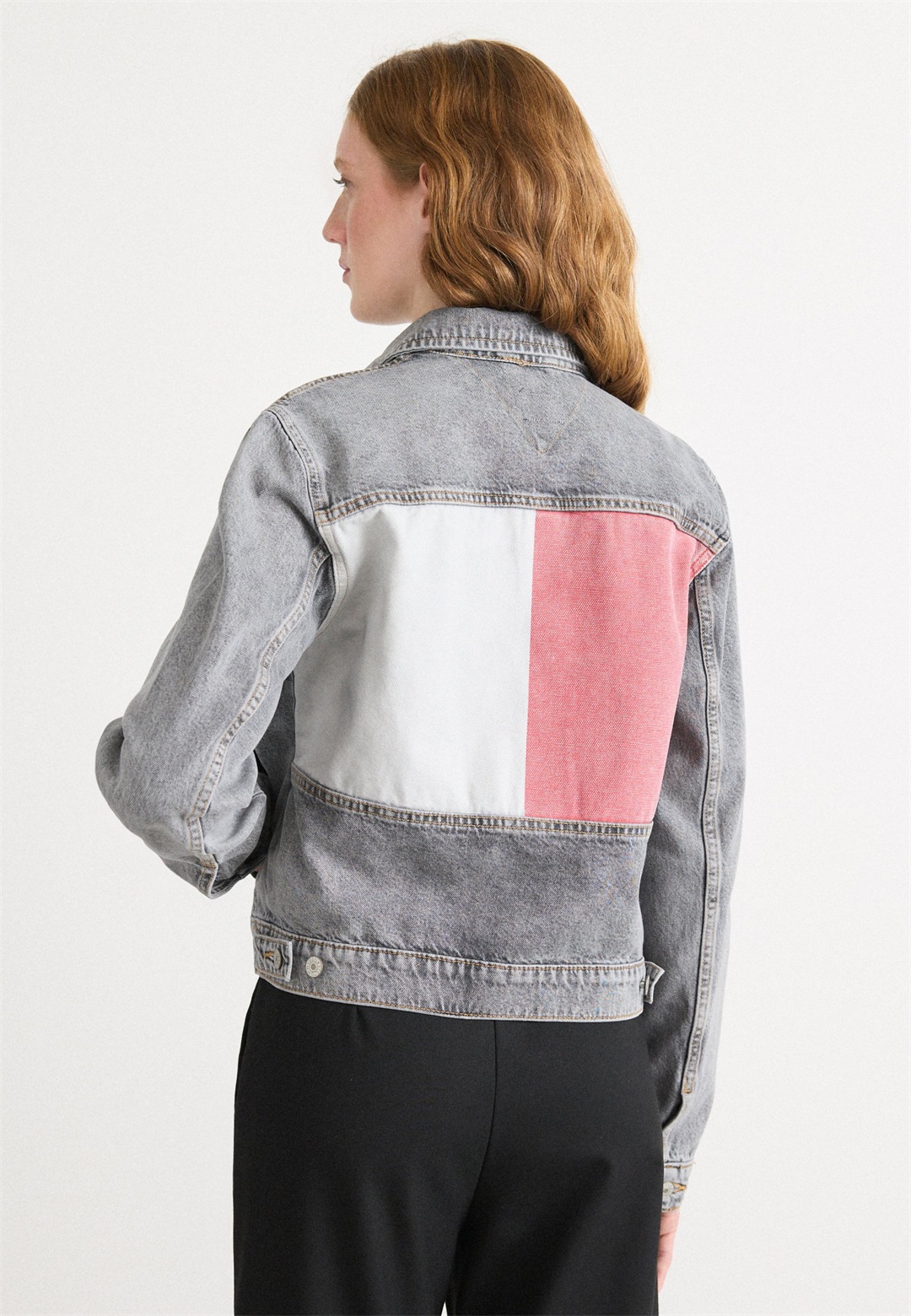 Tommy Jeans Jeansjacke - denim grey/grey denim