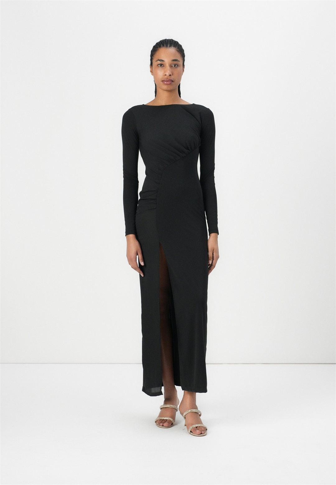 TWINSET Maxikleid - nero/schwarz