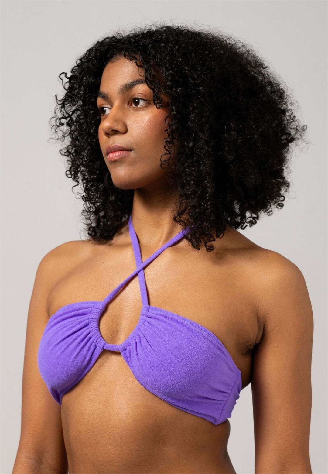 Understatement STRAPPY BANDEAU - Bikini-Top - electric lilac/flieder