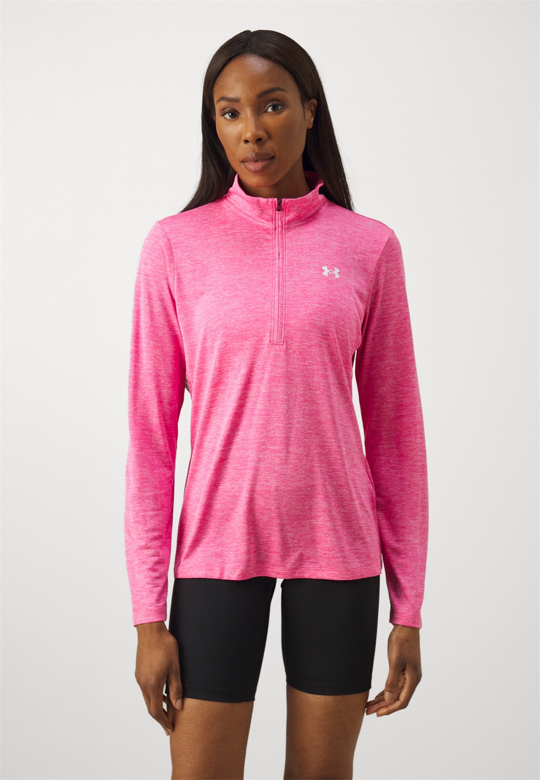 Under Armour TECH TWIST - Langarmshirt - super pink/pink