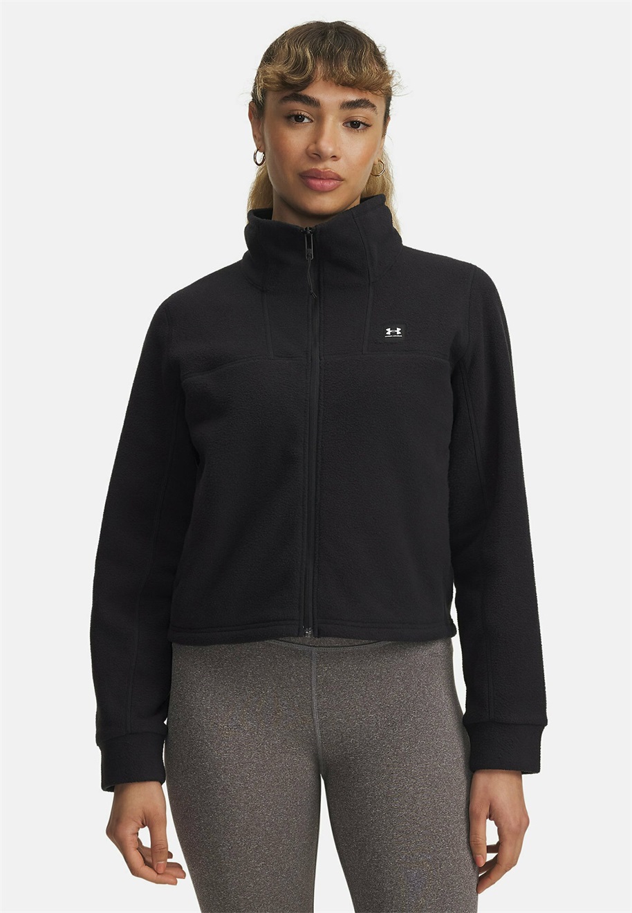 Under Armour EXPANSE FLEECE - Fleecejacke - black/schwarz