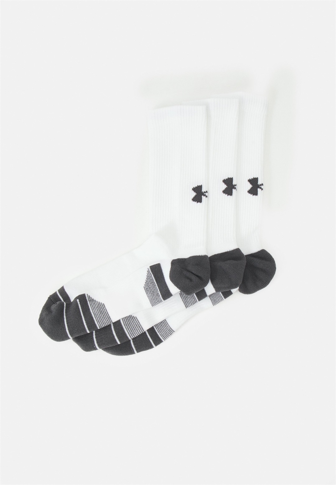 Under Armour PERFORMANCE TECH CREW UNISEX 3 PACK - Sportsocken - white/jet gray/weiß