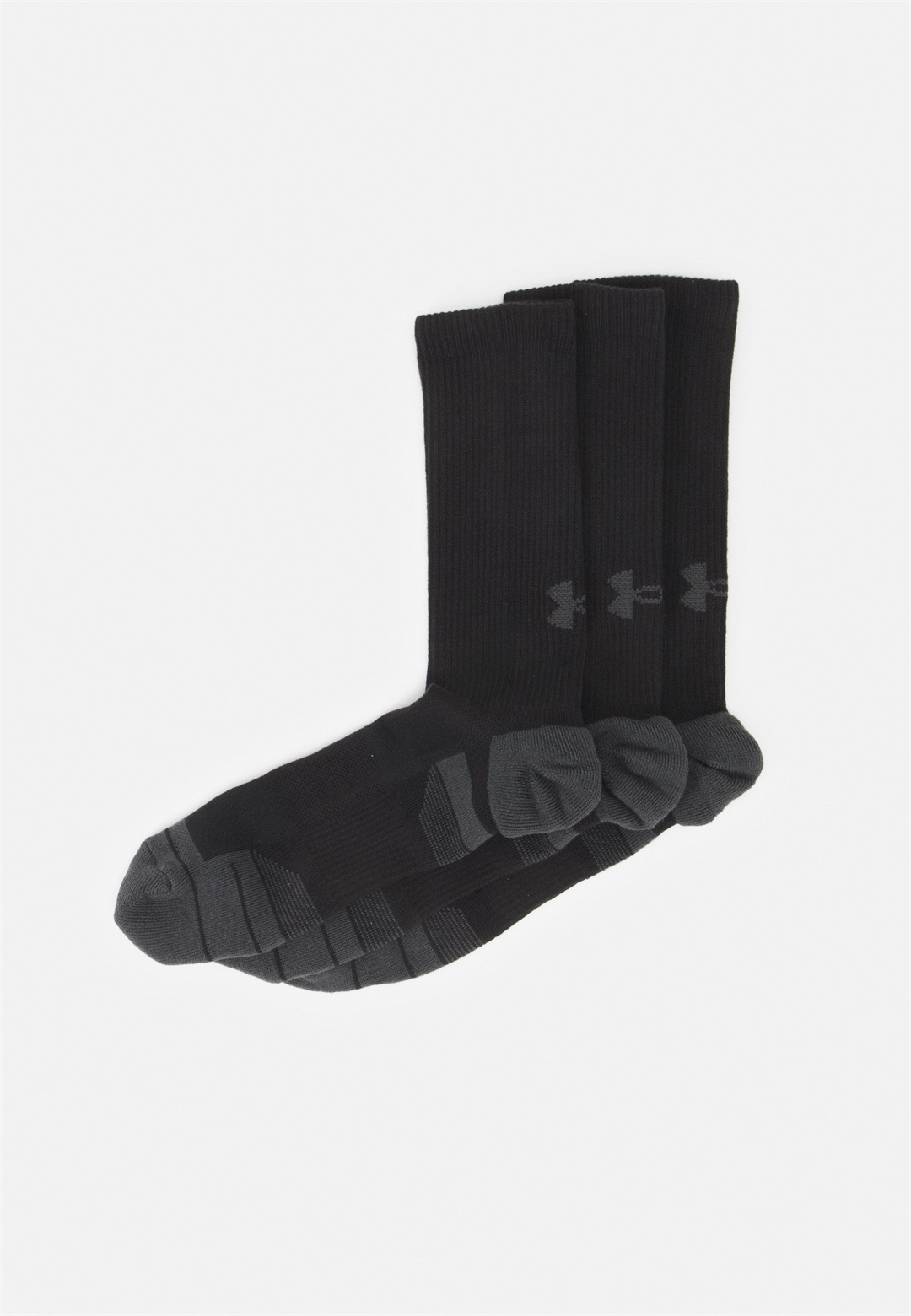 Under Armour PERFORMANCE TECH CREW UNISEX 3 PACK - Sportsocken - black/jet gray/schwarz