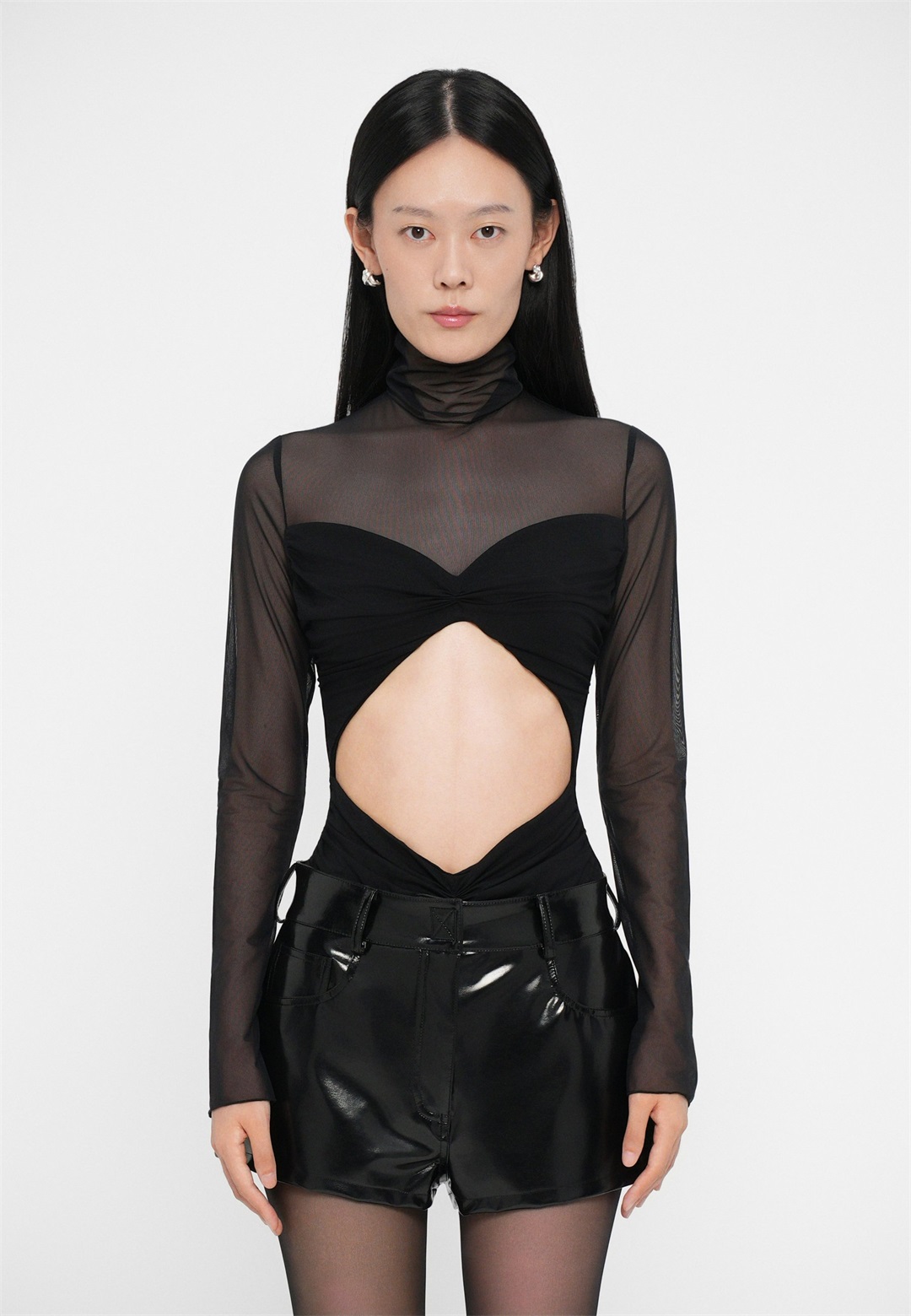 Undress Code IVY BODYSUIT - Langarmshirt - black/schwarz