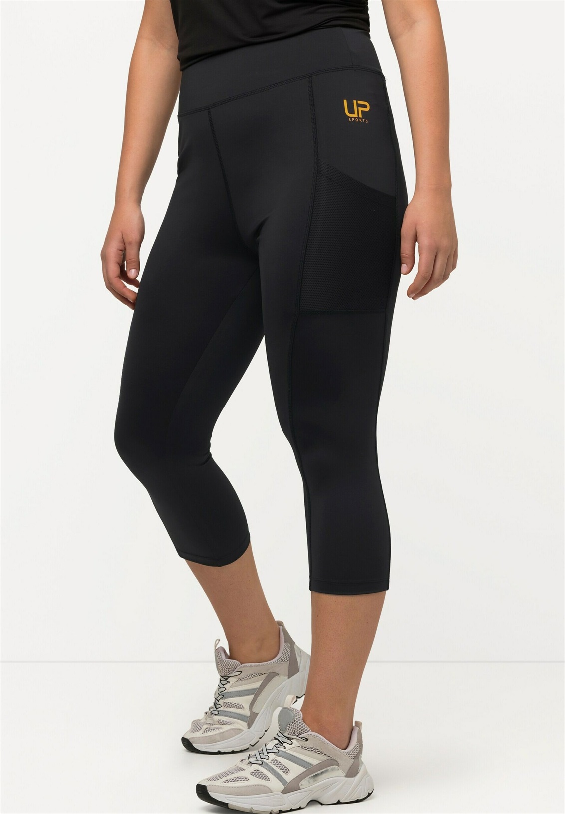 Ulla Popken Leggings - Hosen - black/schwarz