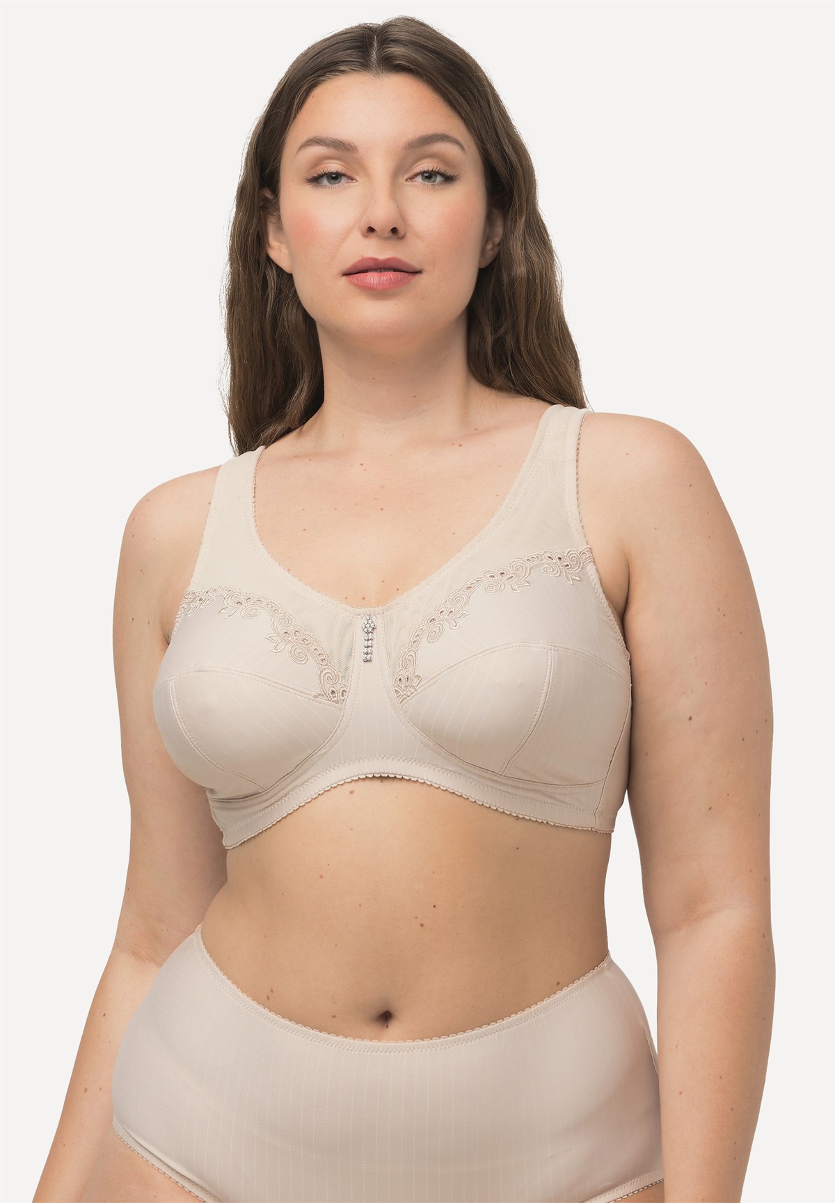 Ulla Popken KELLY - T-Shirt BH - nude