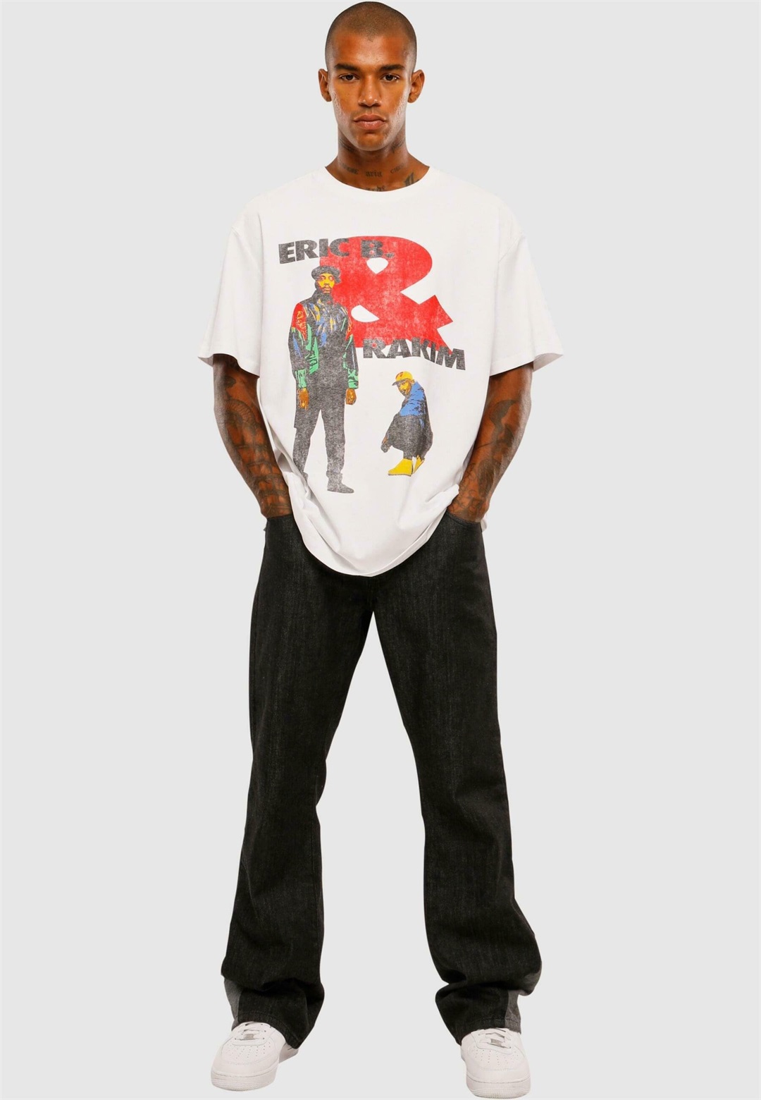 Upscale by Mister Tee UNISEX ERIC B RAKIM THE TECHNIQUE - T-Shirt print - white/weiß