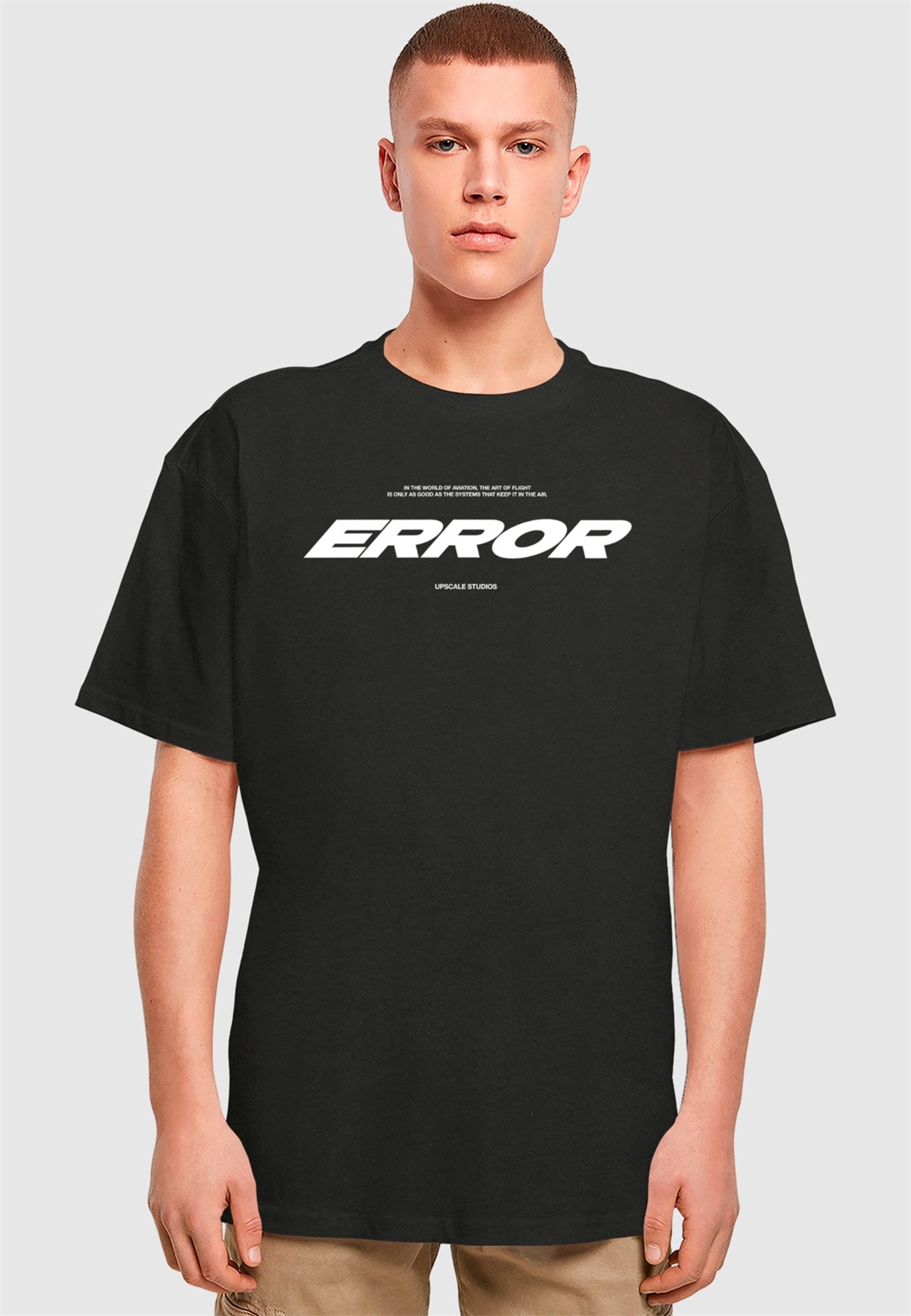 Upscale by Mister Tee ERROR WORDING - T-Shirt print - black/schwarz