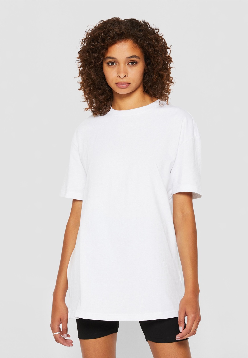 Urban Classics BOYFRIEND TEE - T-Shirt basic - white/weiß