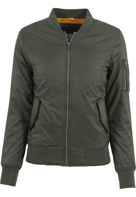 Urban Classics Bomberjacke - olive/oliv
