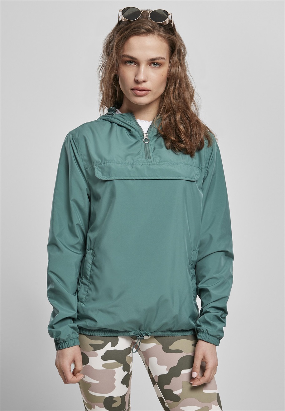 Urban Classics BASIC - Windbreaker - paleleaf/petrol