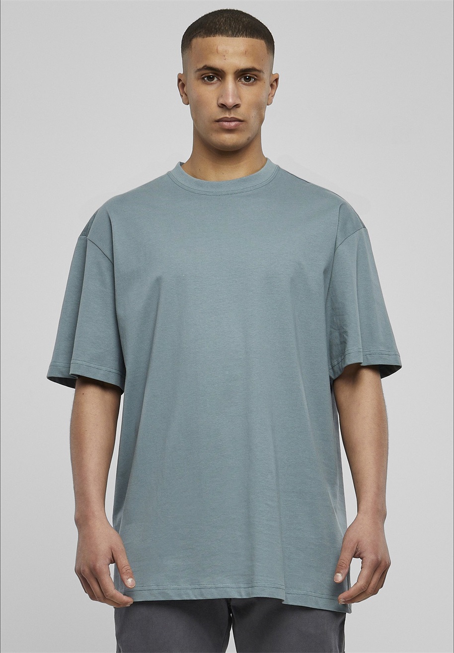 Urban Classics TALL TEE - T-Shirt basic - dusty blue/blue denim