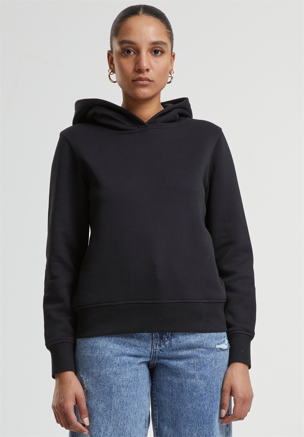 Urban Classics REGULAR - Kapuzenpullover - black/schwarz