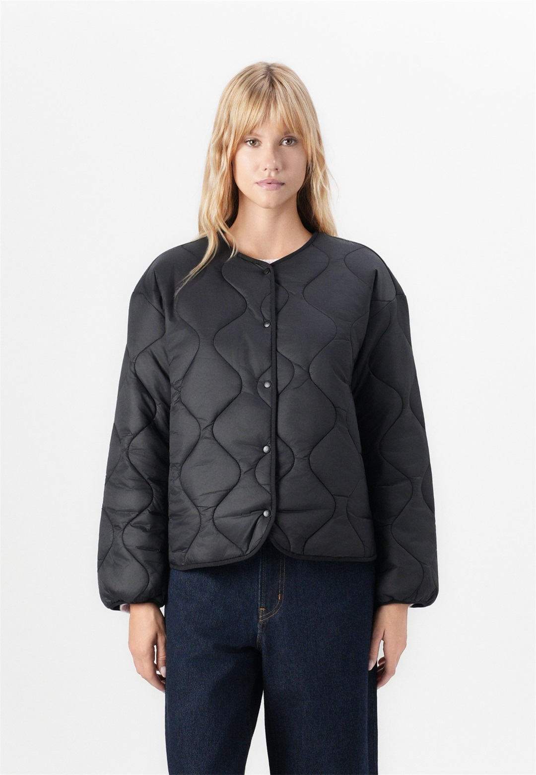 VILA VIDUNE - Übergangsjacke - black beauty/schwarz