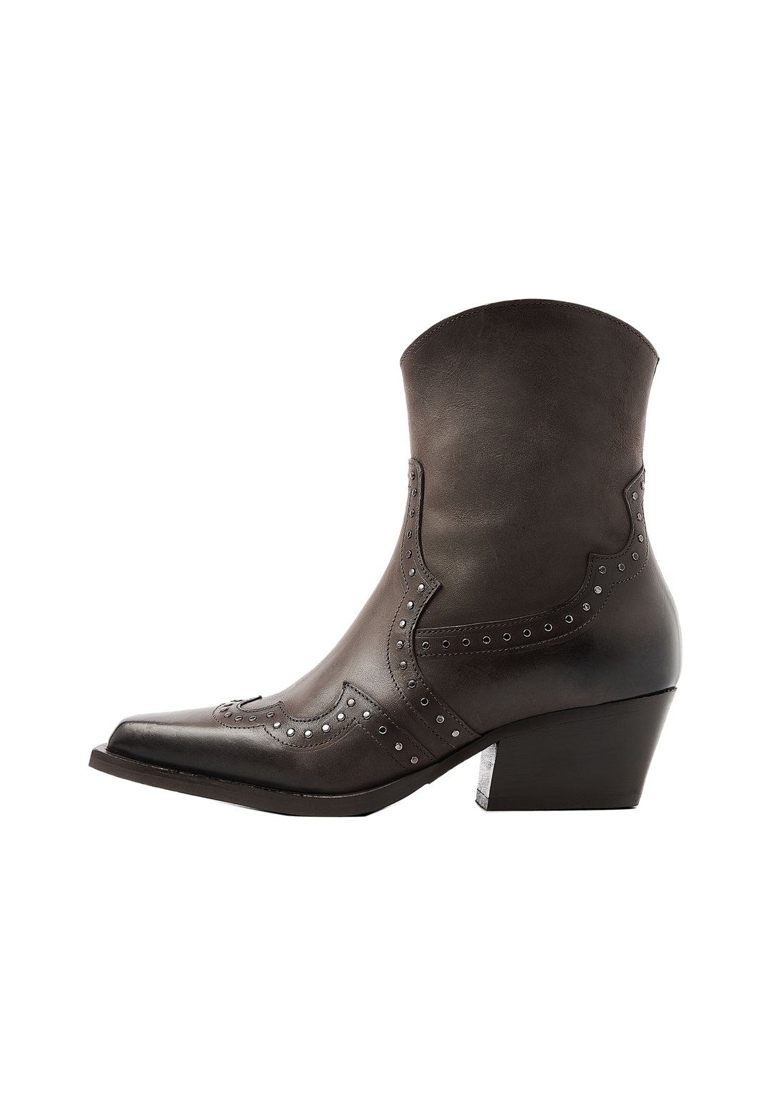 VIA VAI Cowboy-/Bikerstiefelette - brown/braun