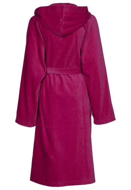 Vossen TEXAS UNISEX - Bademantel - cranberry/dunkelrot