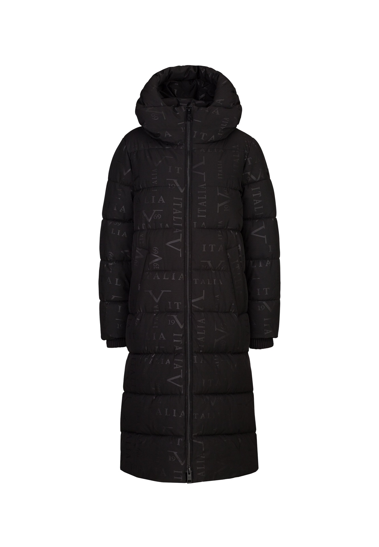 19V69 Italia SILVANA - Wintermantel - black/schwarz