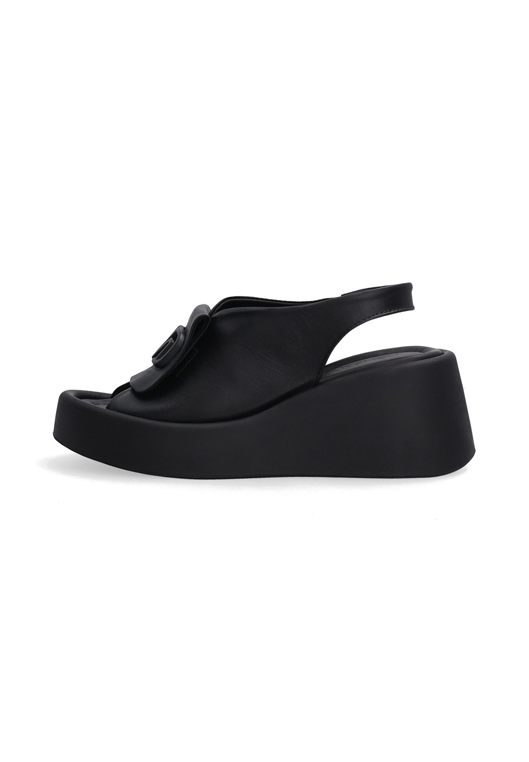VENEZIA Plateausandalette - black/schwarz