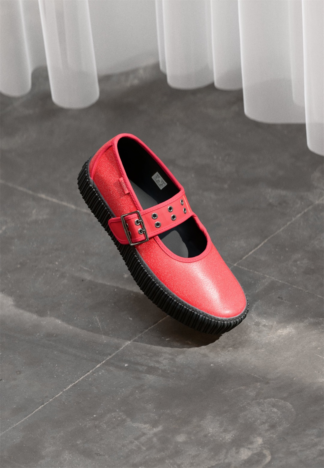 Vans MARY JANE CREEPER - Riemchenballerina - racing red/rot