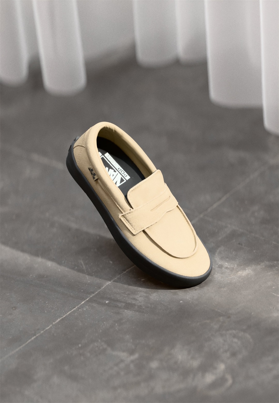 Vans SKATE LOAFER UNISEX - Sneaker low - incense/black/beige