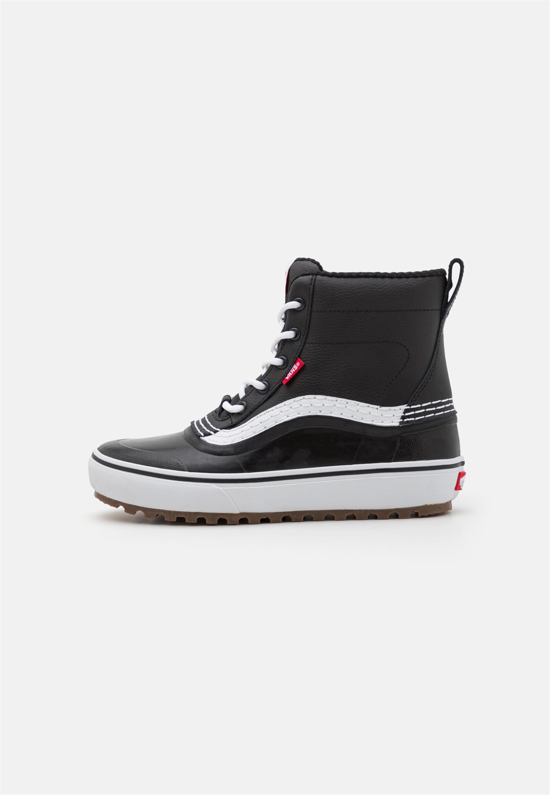 Vans MTE STANDARD MID WATERPROOF UNISEX - Schnürstiefelette - black/white/schwarz
