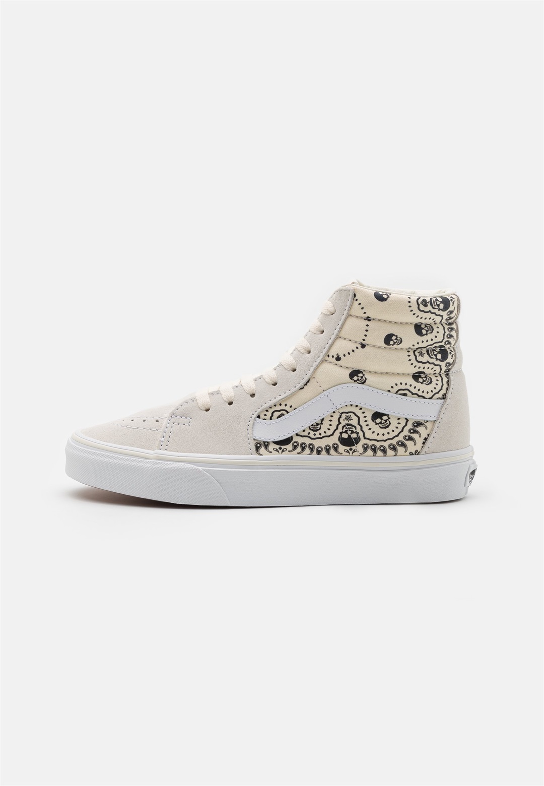 Vans SK8-HI UNISEX - Sneaker high - classic white/black/weiß