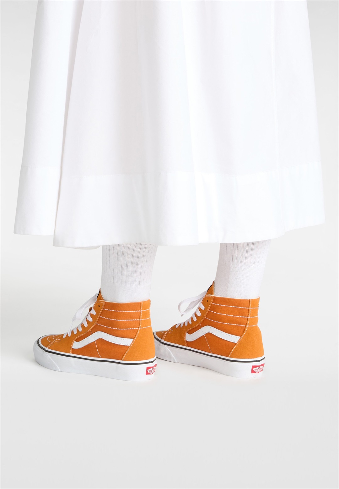 Vans SK8 HI TAPERED UNISEX - Sneaker high - k color theory marmalade/orange