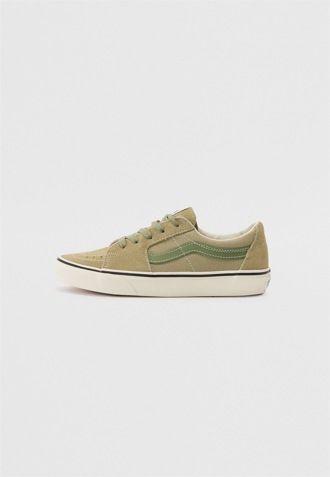 Vans SK8 LOW UNISEX - Sneaker low - tone elm/grün