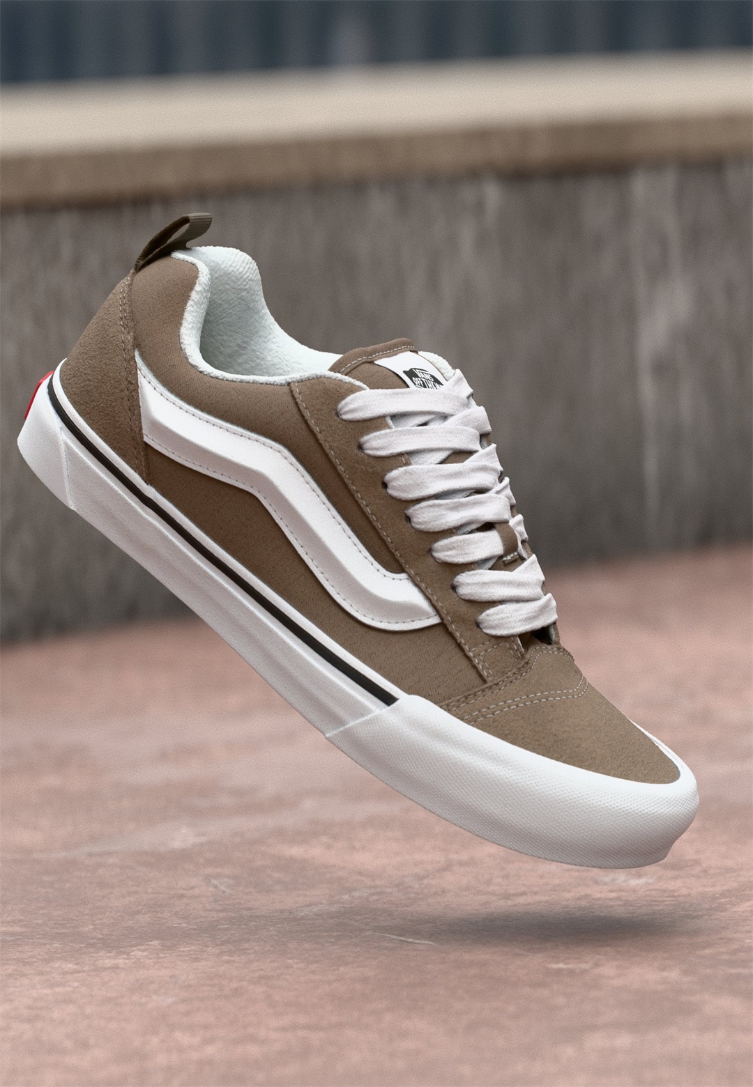 Vans KNU SKOOL UNISEX - Sneaker low - walnut/khaki