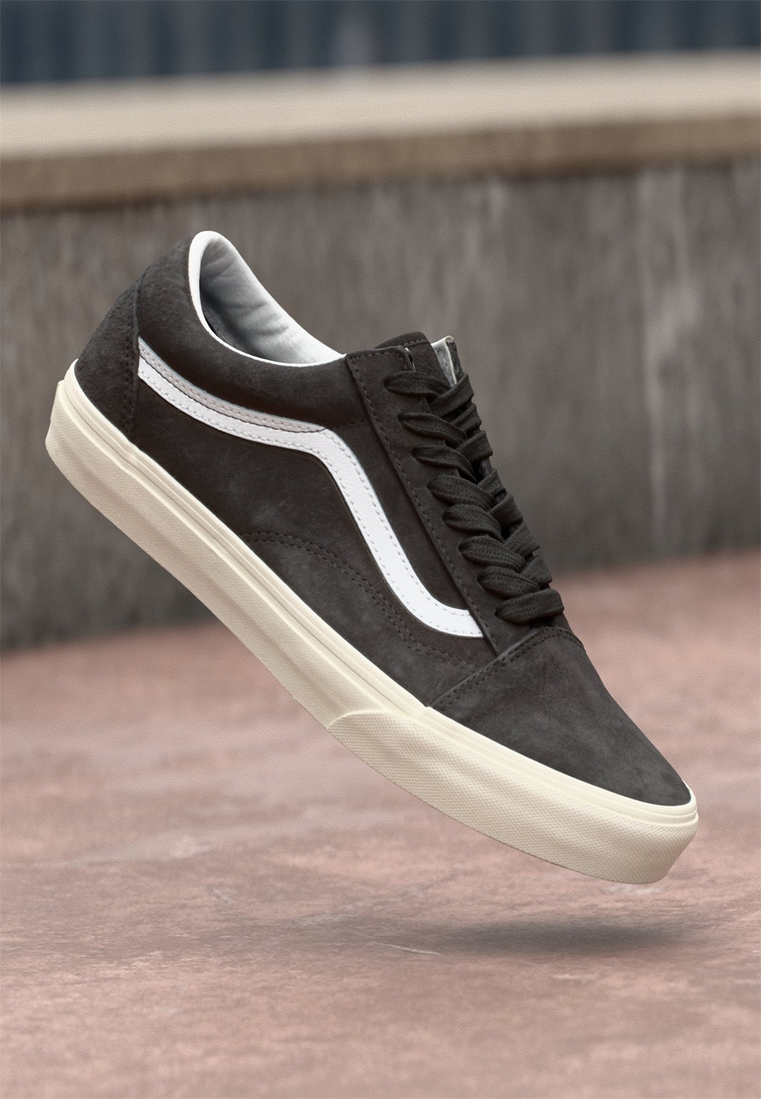 Vans OLD SKOOL UNISEX - Skateschuh - after dark/dunkelbraun