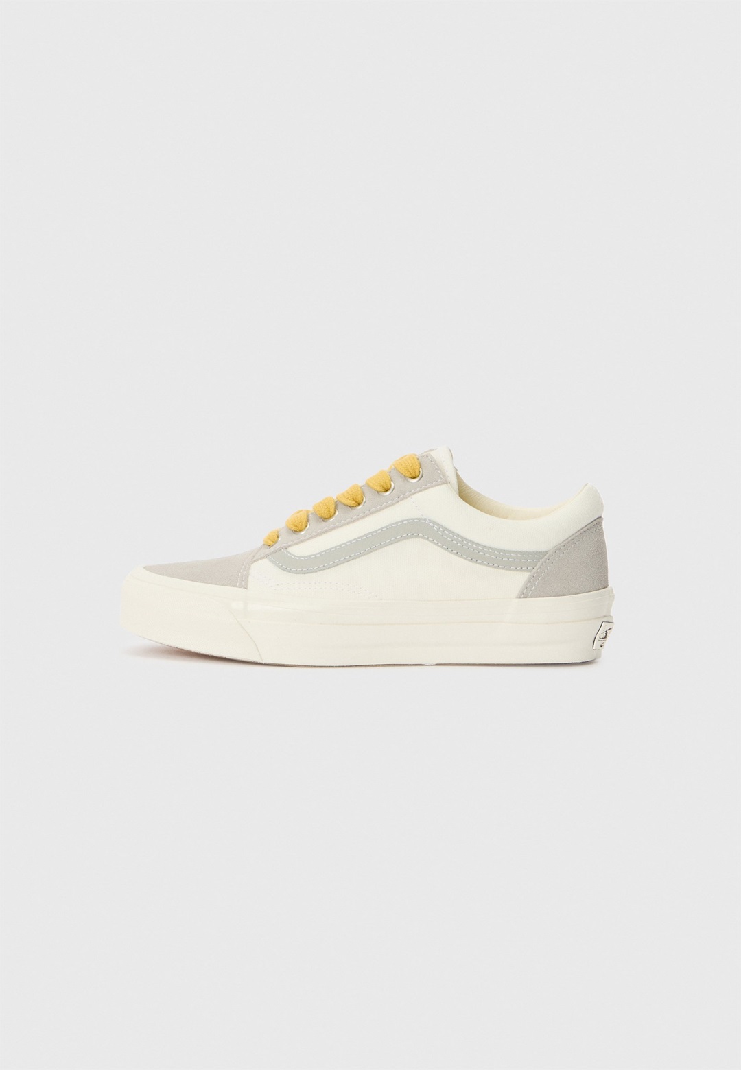 Vans PREMIUM OLD SKOOL UNISEX - Sneaker low - pop lace gray/marshmallow/grau