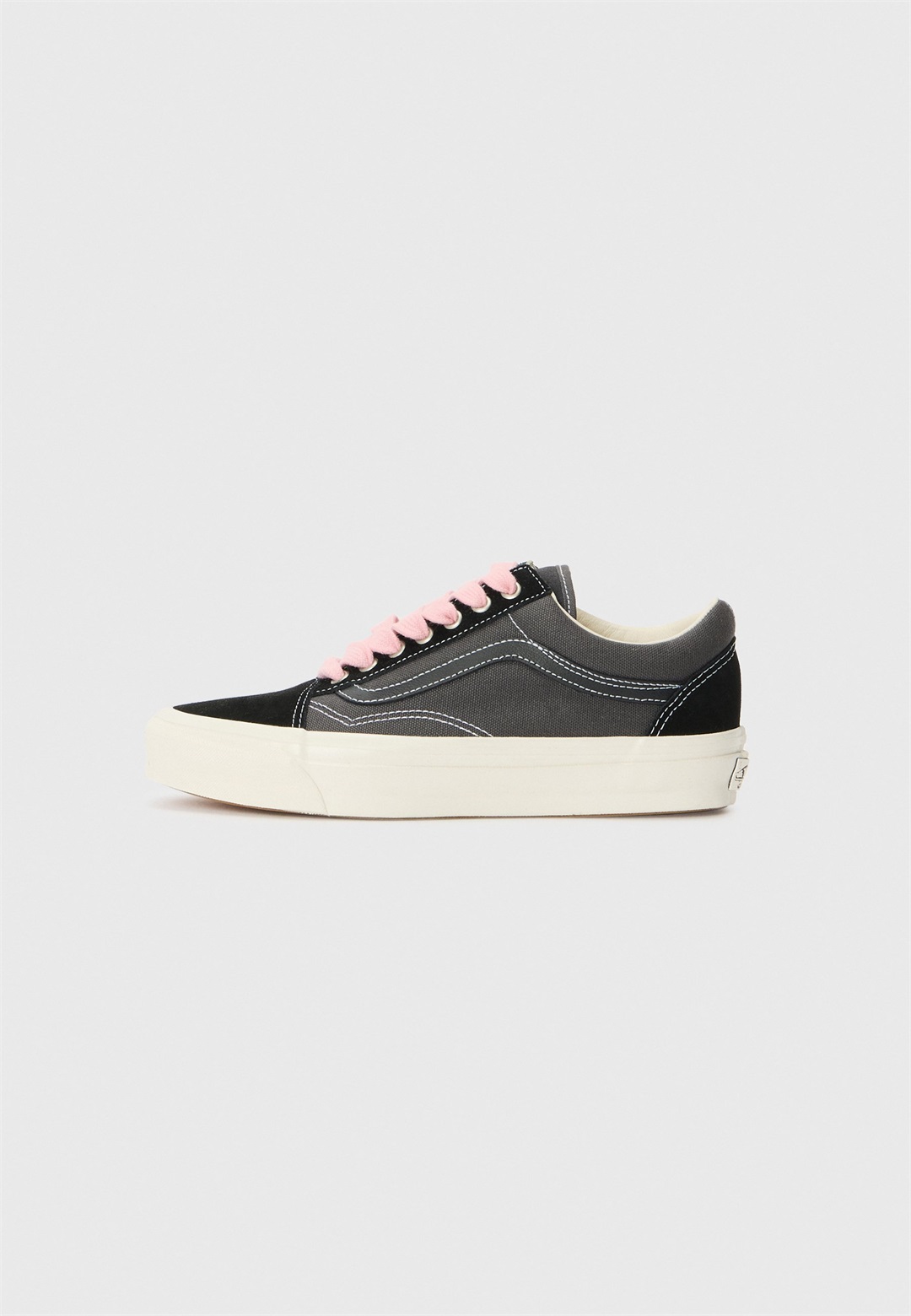 Vans PREMIUM OLD SKOOL UNISEX - Sneaker low - pop lace black/gray/schwarz