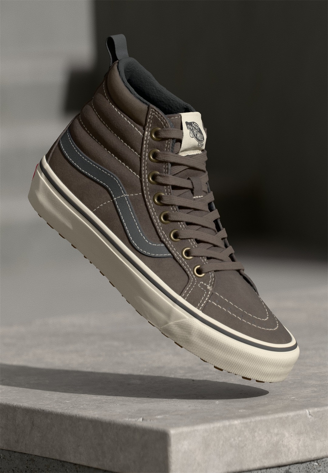 Vans MTE SK8 HI UNISEX - Sneaker high - brown/braun