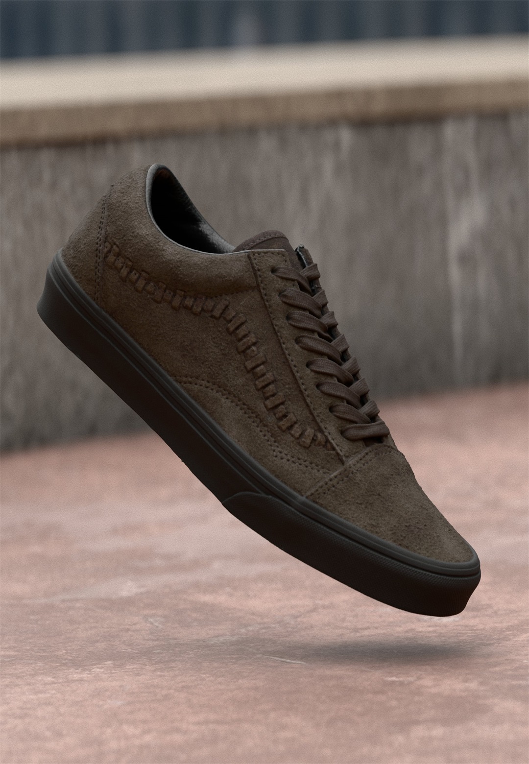 Vans OLD SKOOL UNISEX - Sneaker low - brown/black/braun
