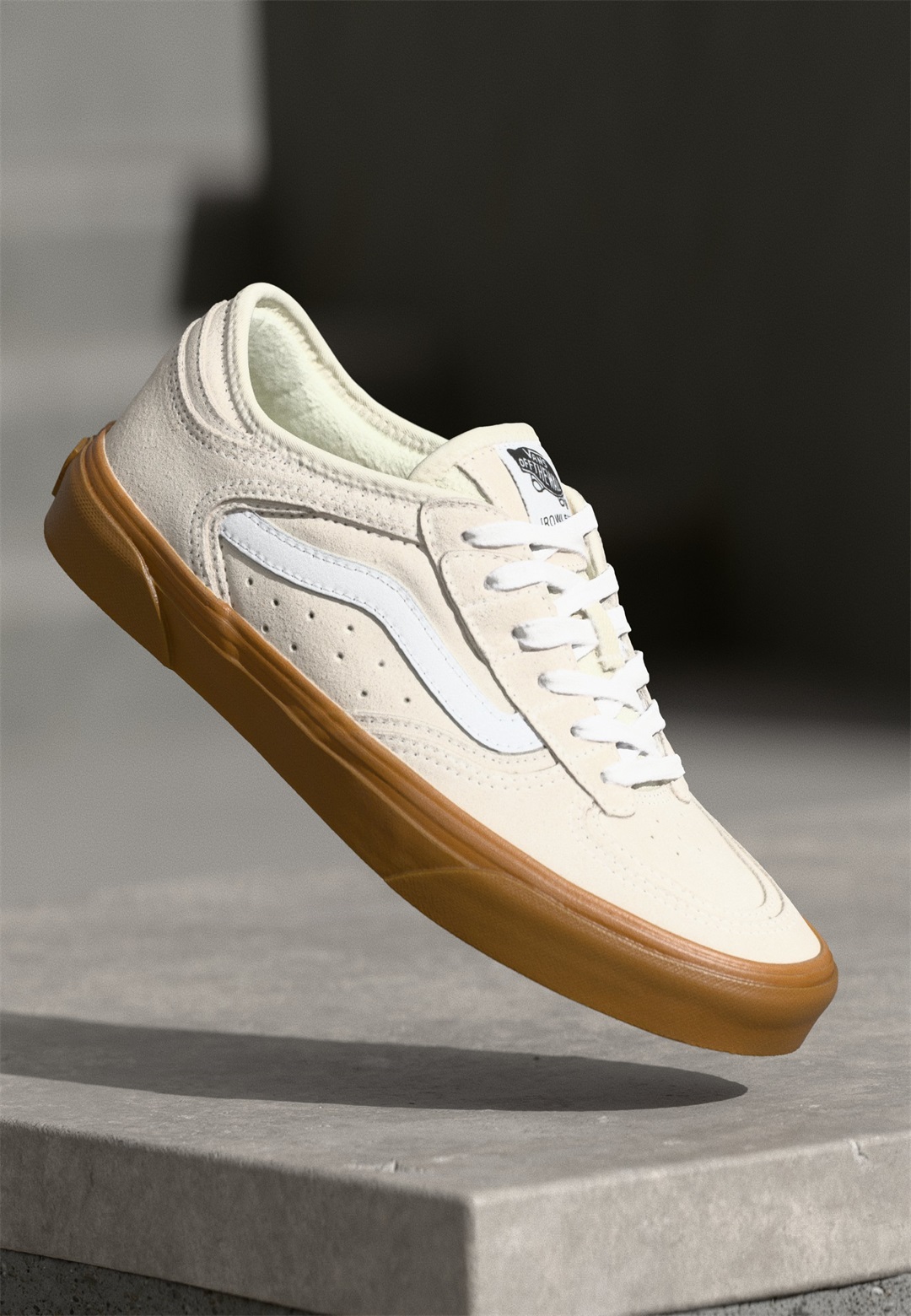 Vans ROWLEY CLASSIC UNISEX - Sneaker low - marshmallow/offwhite