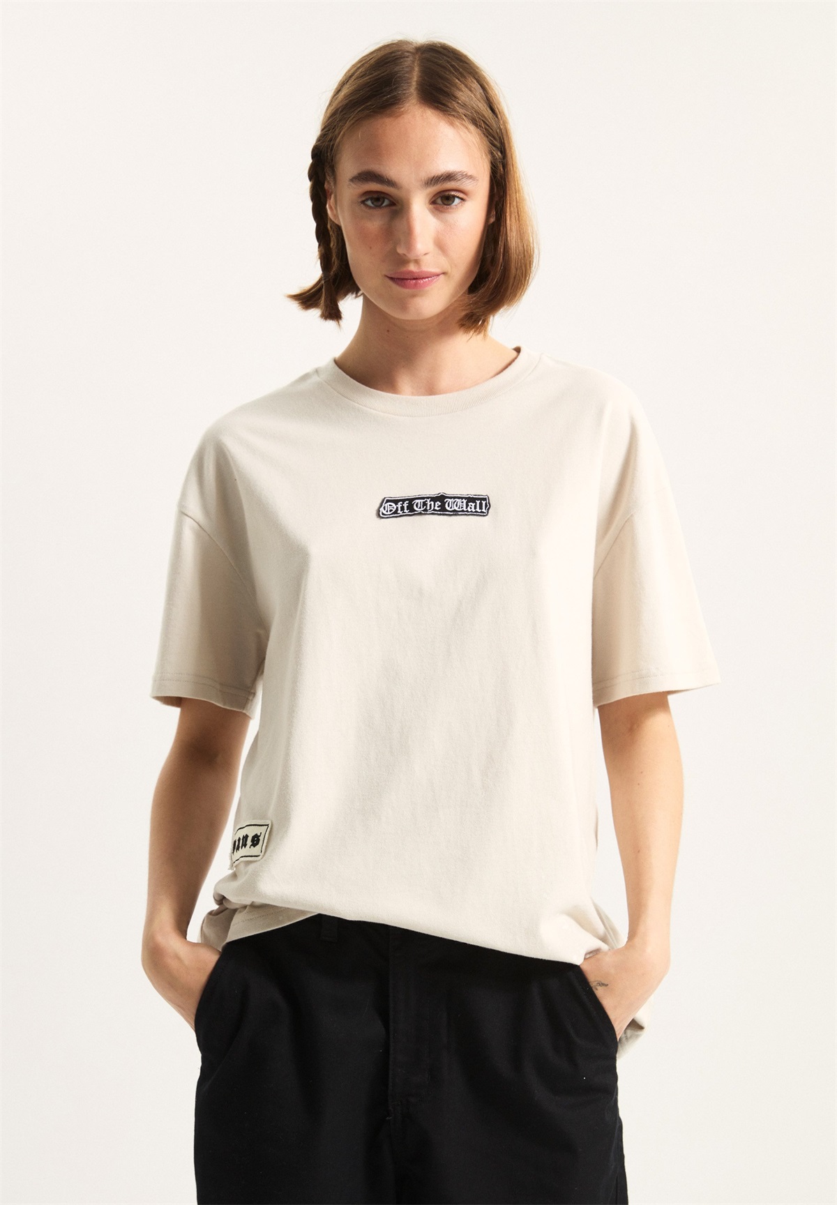 Vans UNPATCHED - T-Shirt print - light grey/hellgrau