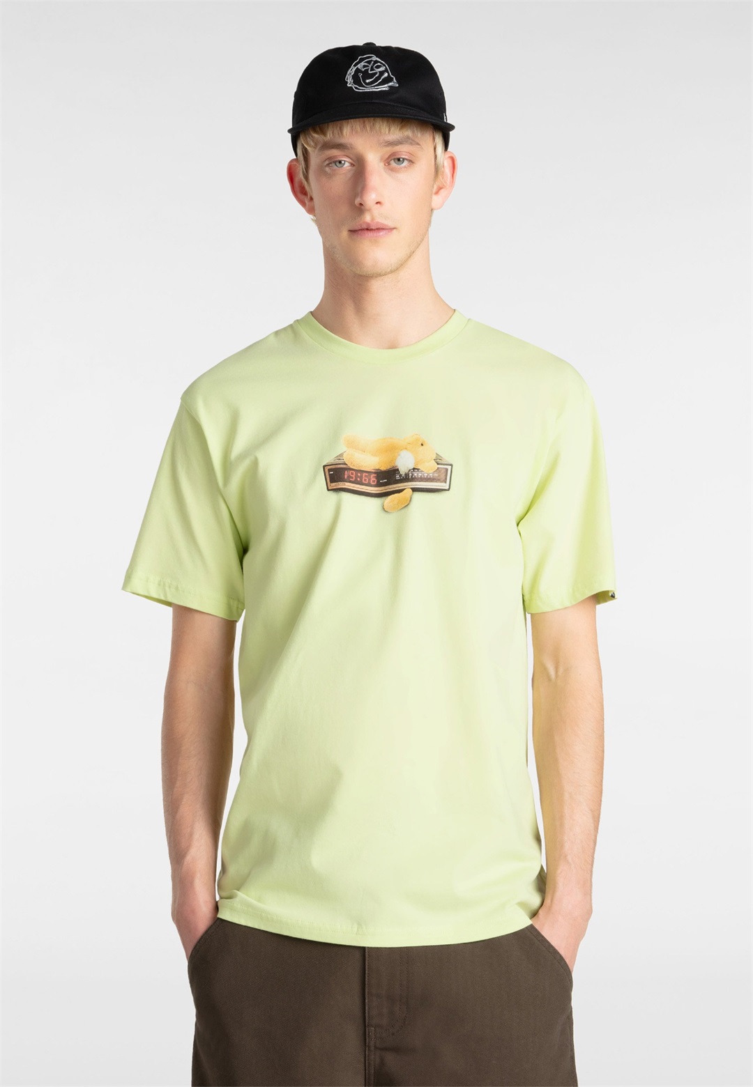 Vans TIMES UP - T-Shirt print - shadow lime/grün