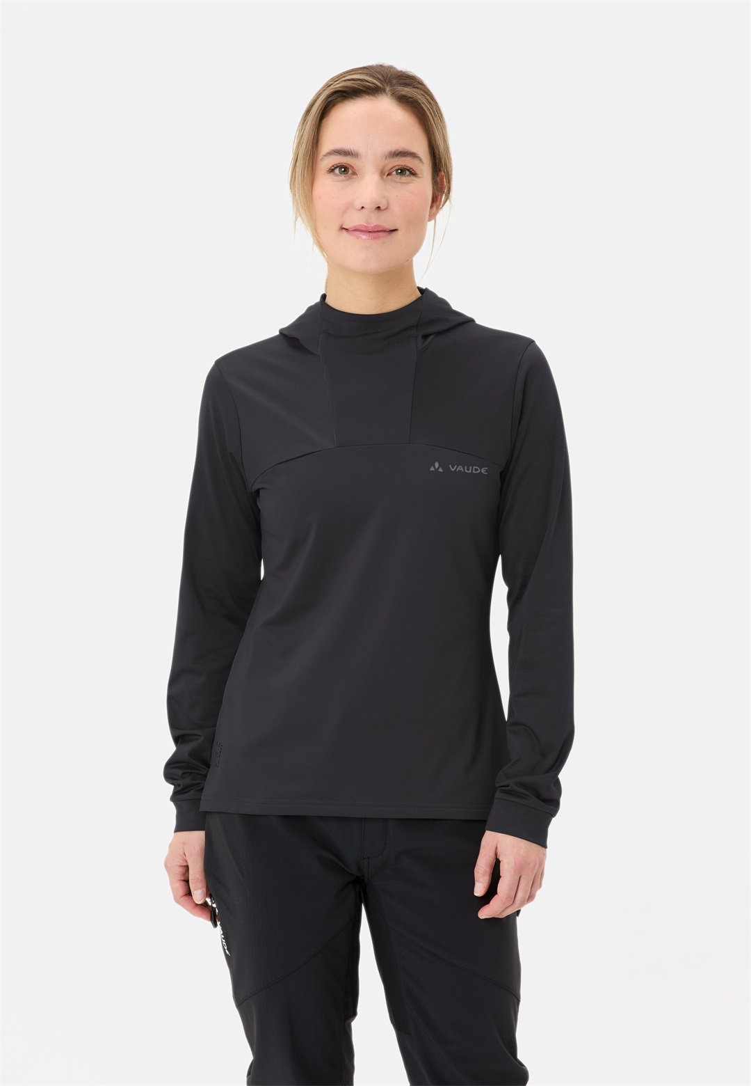 Vaude QIMSA HOODY - Kapuzenpullover - black/schwarz