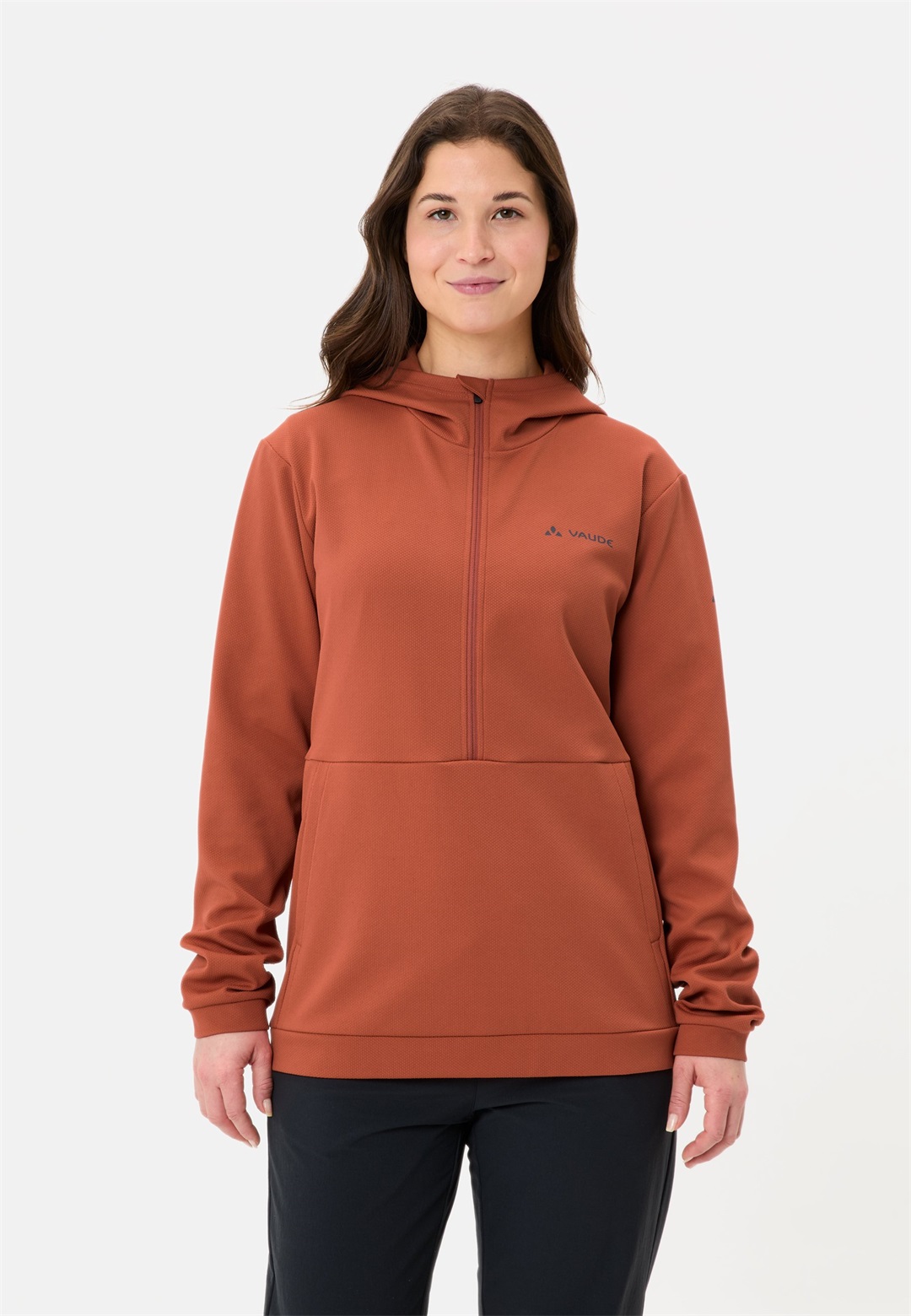 Vaude Kapuzenpullover - buckeye/hellbraun-meliert