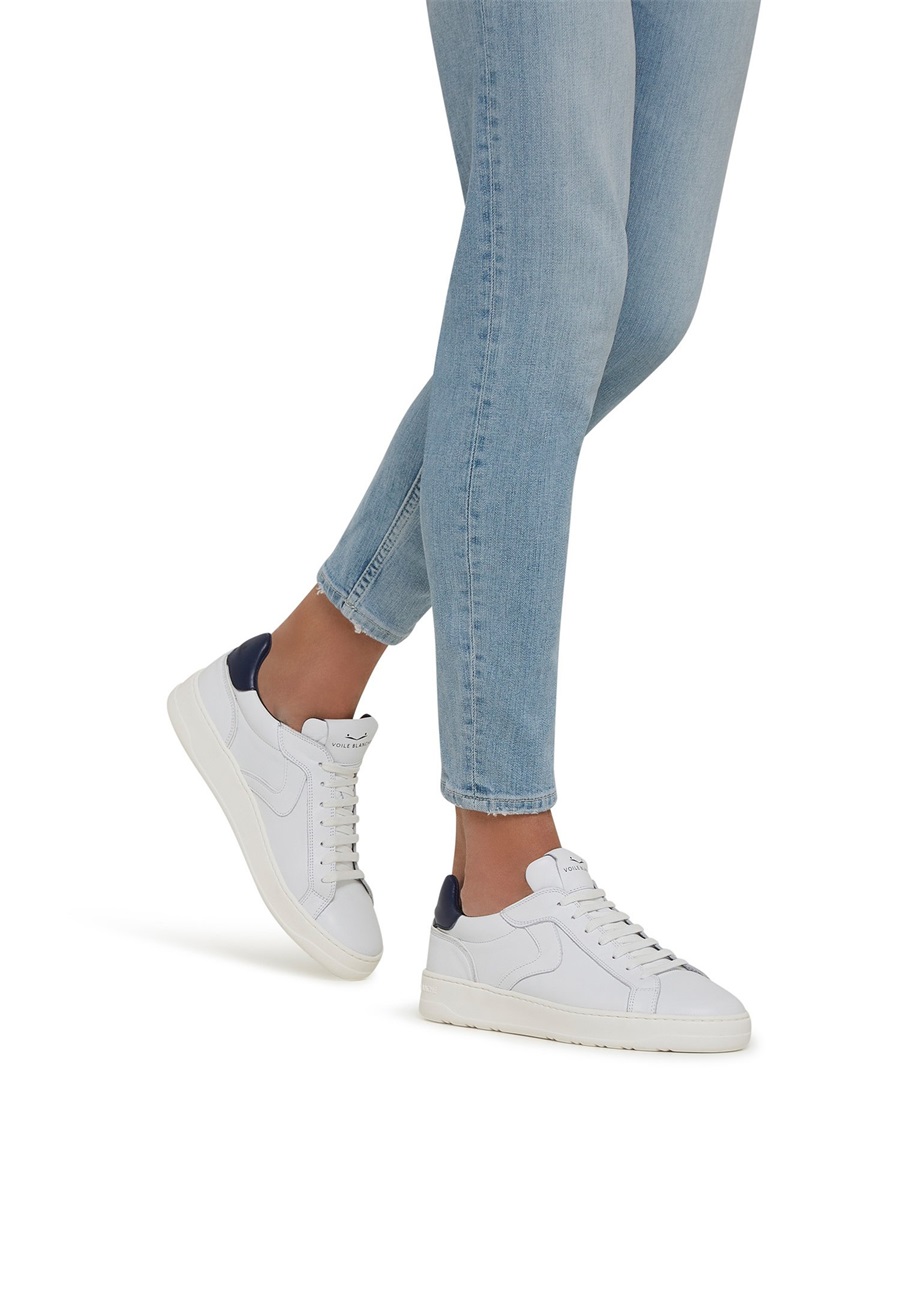 Voile Blanche Sneaker low - weiß blau/weiß