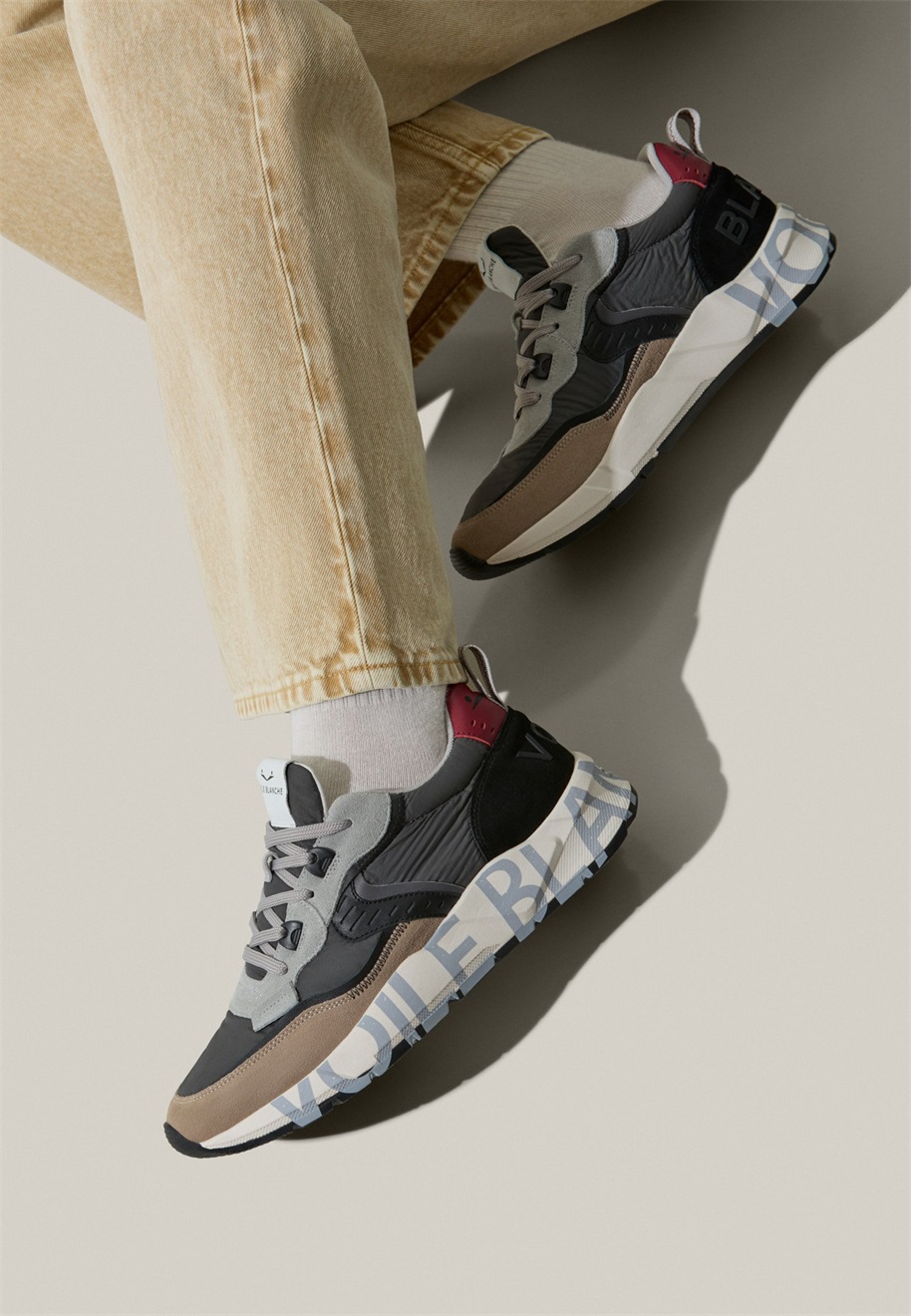 Voile Blanche CLUB - Sneaker low - anthrazit-/schwarz