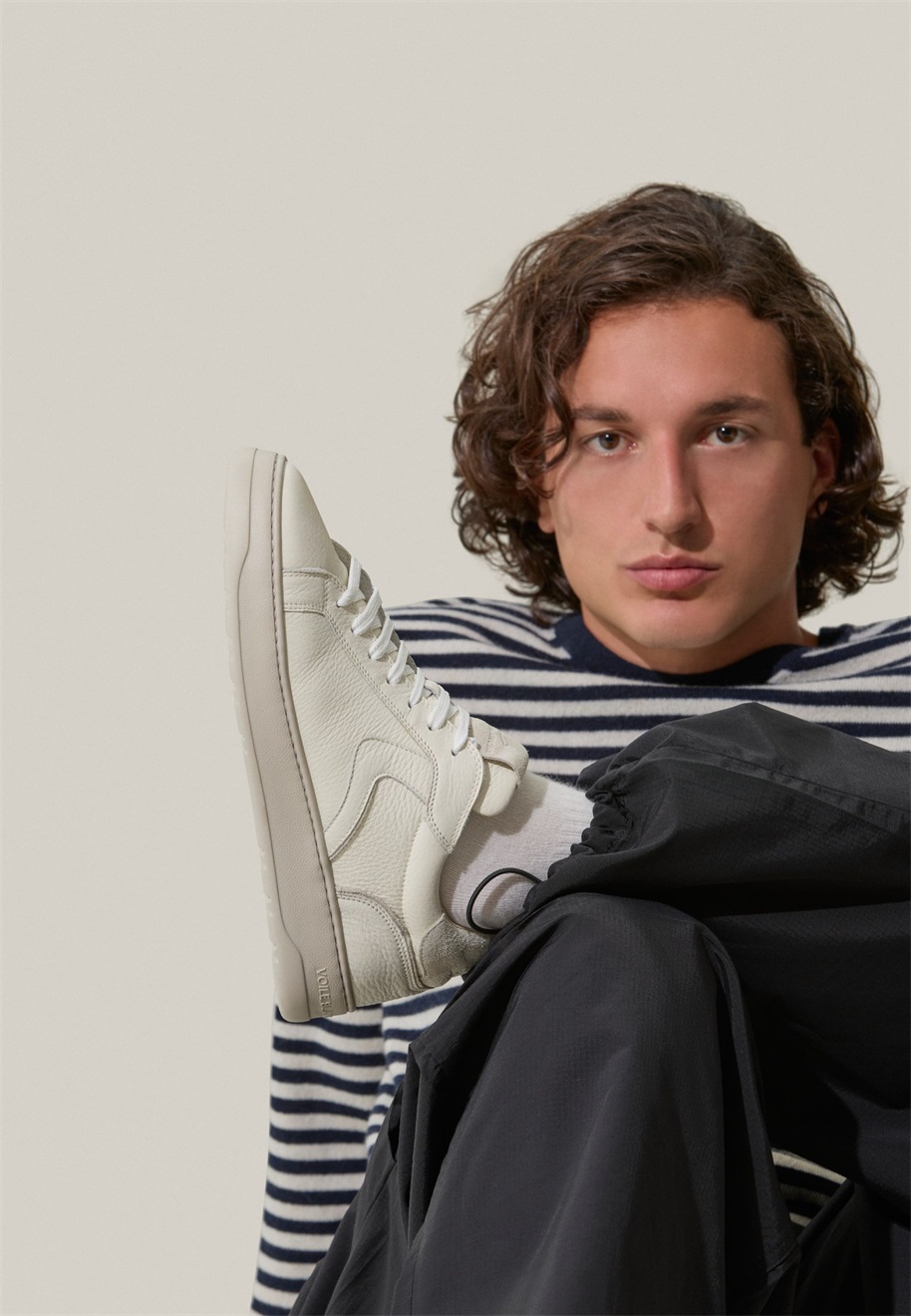 Voile Blanche Sneaker low - creme weiß/weiß