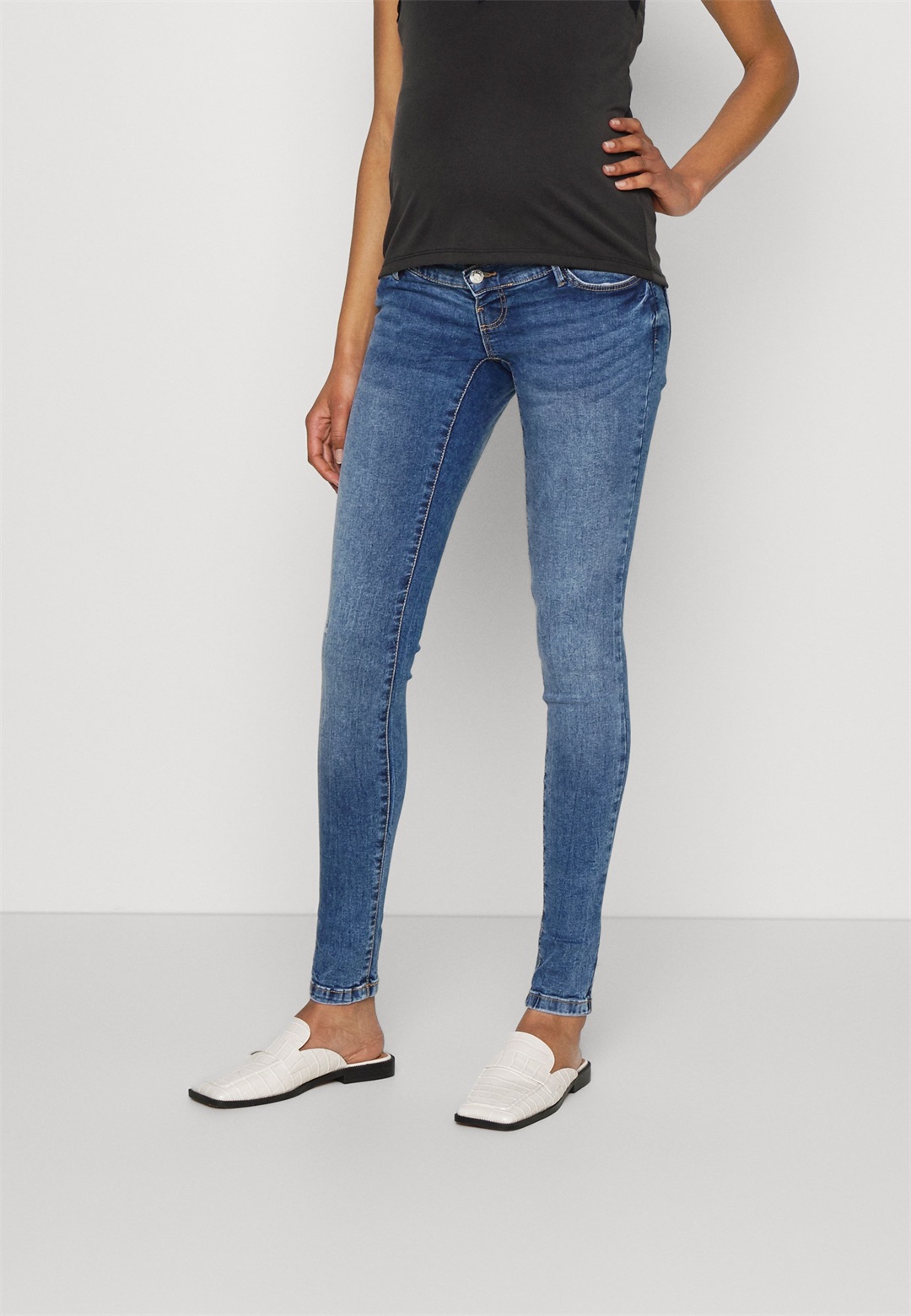 Vero Moda Maternity VMMSOPHIA - Jeans Skinny Fit - medium blue denim/blue denim