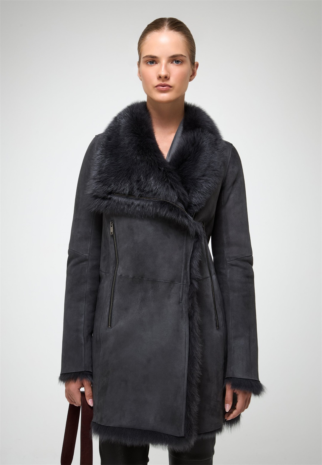 VSP KRISTELL TOSCANA - Wintermantel - anthracite/anthrazit