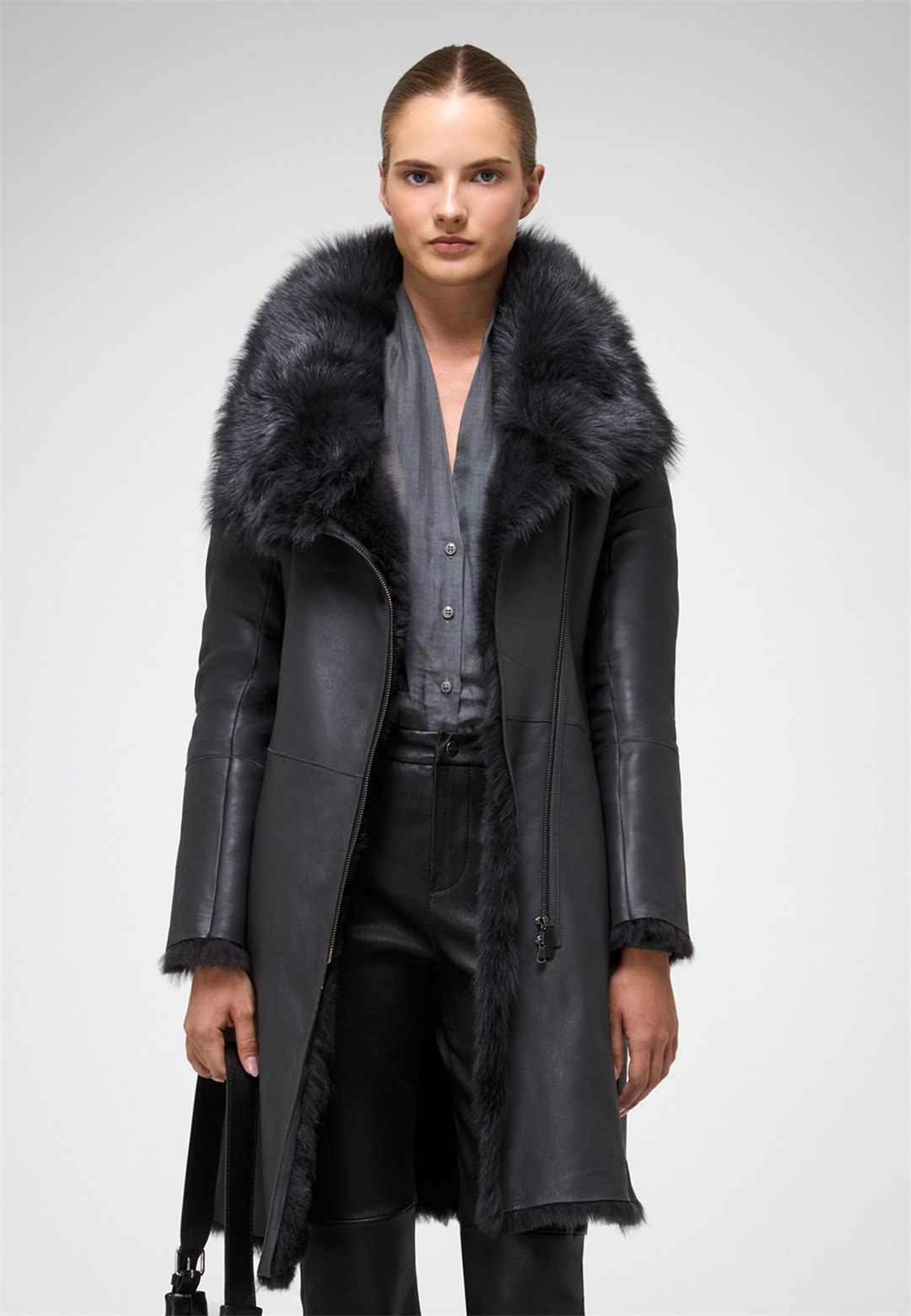 VSP MYLENA TOSCANA - Wintermantel - anthracite/anthrazit VSP MYLENA TOSCANA - Wintermantel - anthracite/anthrazit