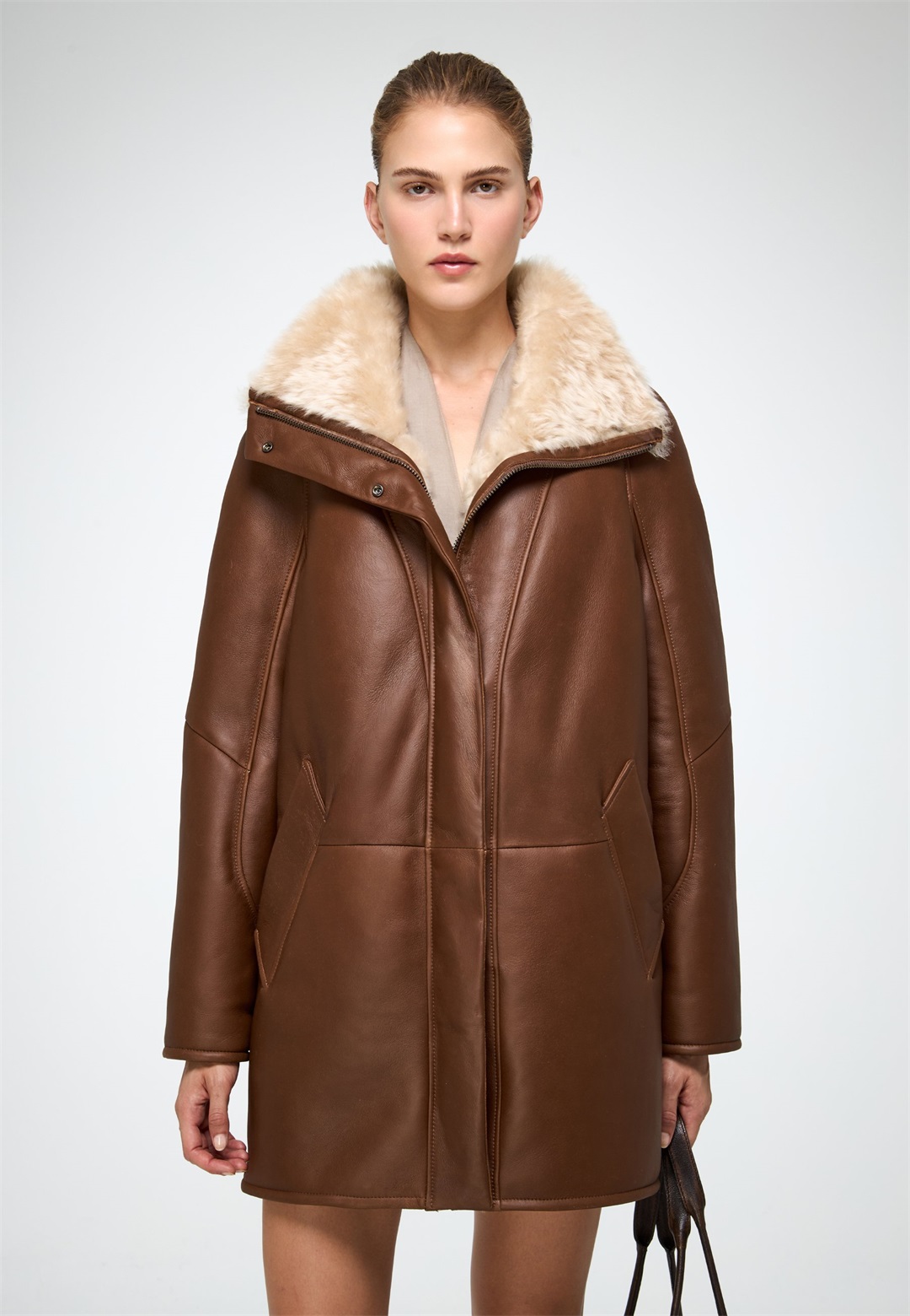 VSP Wintermantel - camel